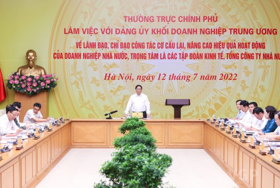 Đại diện ngành tôm tham gia vào hội nghị Thủ tướng và doanh nghiệp tư nhân